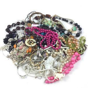 Costume Jewelry 4 lbs Lot Wearable Resellable